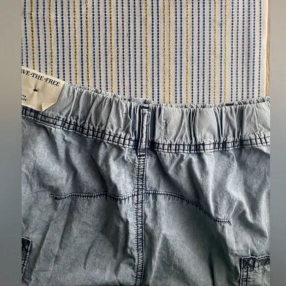 NWT Free People We The Free Shibuya Wide Leg Jeans Size Large - Picture 9 of 16